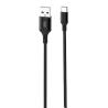 CABLE NB143 CORDON USB - TIPO C | 2.4A | 2 MTR | NEGRO XO