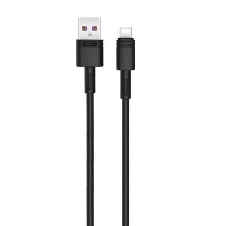 CABLE NBQ166 CARGA RAPIDA USB - TIPO C | 5A | 1 METRO | NEGRO XO