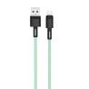 CABLE NBQ166 CARGA RAPIDA USB - TIPO C | 5A | 1 METRO | VERDE XO