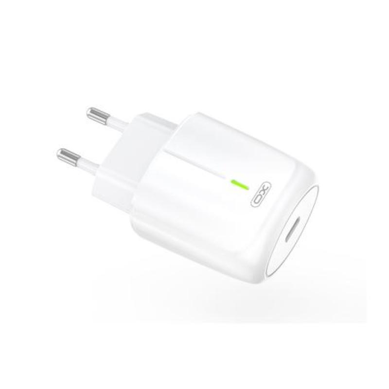 CARGADOR DE CORRIENTE L113 20W TIPO C XO BLANCO