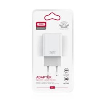 CARGADOR DE CORRIENTE L85D 18W USB XO BLANCO