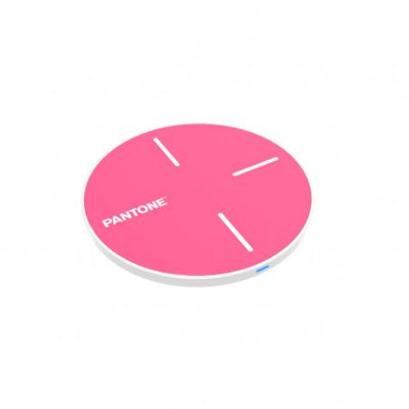 CARGADOR INALAMBRICO 15W PT-WC009 ROSA PANTONE