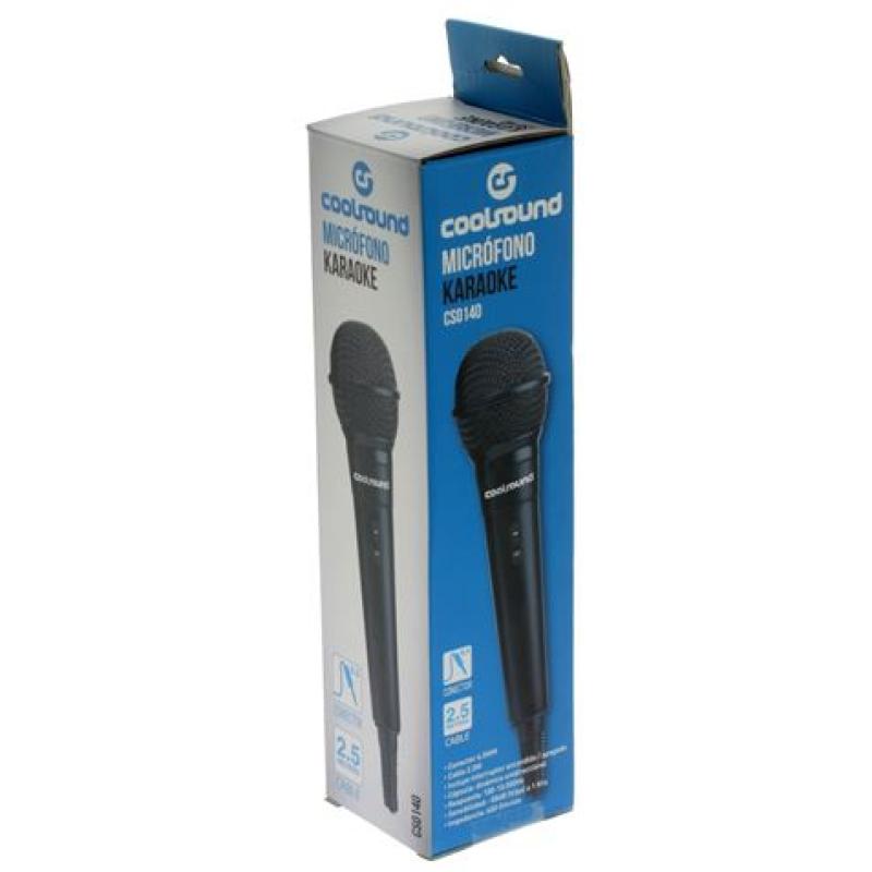 MICROFONO KARAOKE 6.5MM 5 METROS COOLSOUND