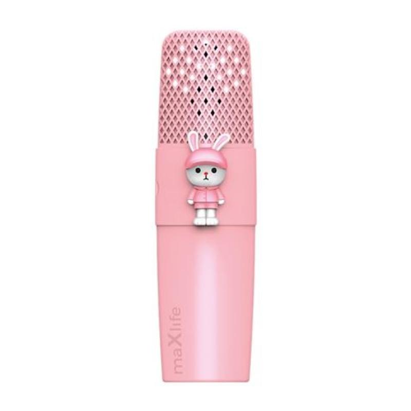 MICROFONO KARAOKE BLUETOOTH MXBM-500 ROSA MAXLIFE