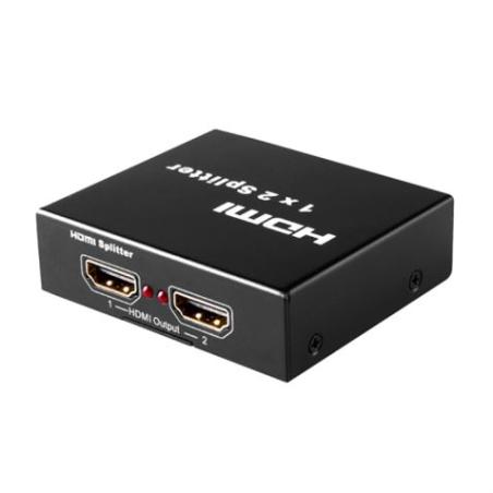 MINI SPLITTER HDMI 2 PUERTOS | 3D FULL HD CROMAD