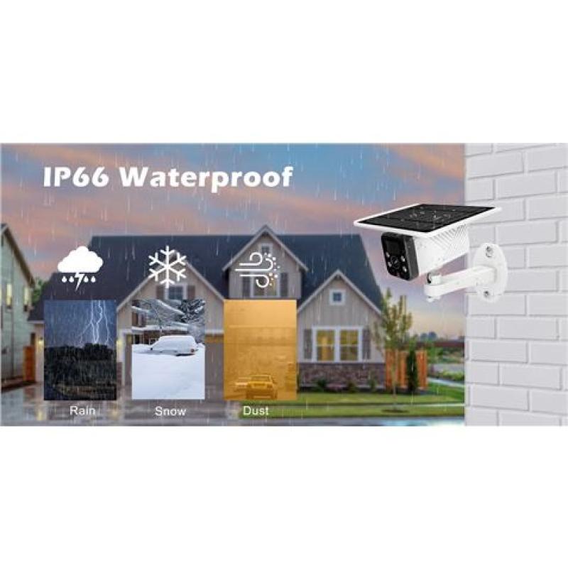 CAMARA IP SOLAR TIPO BULLET 3.6MM 2MP | 4G | SD | CAMVIEW