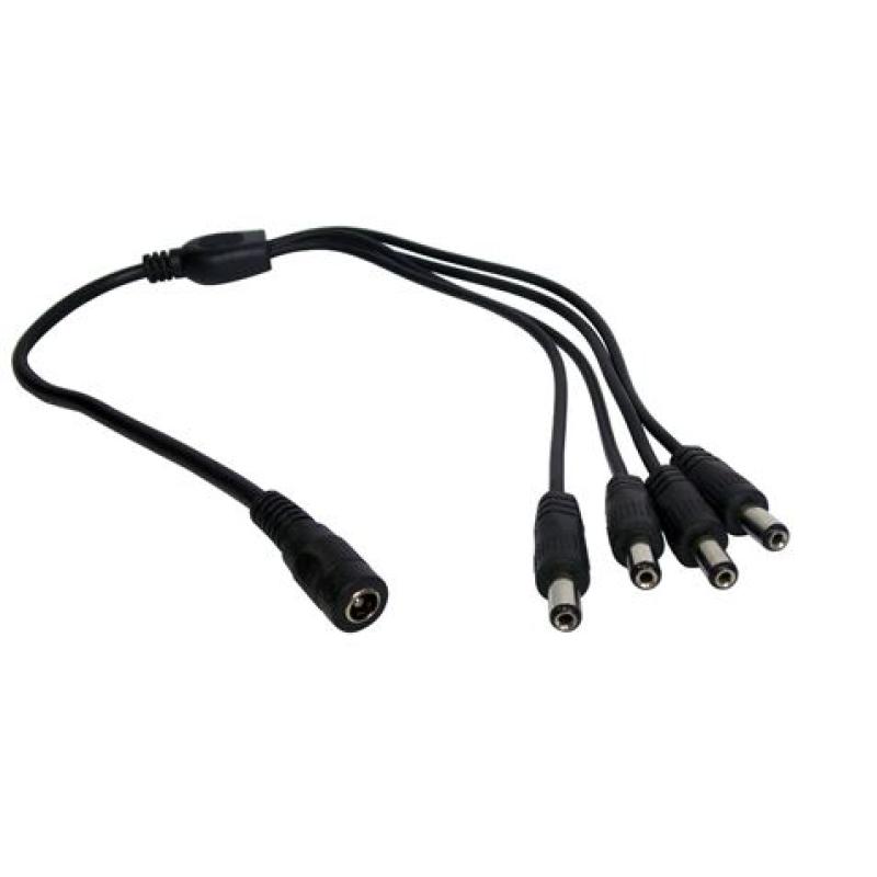 CABLE ALIMENTACION SPLITTER 4 CAMARAS CAMVIEW