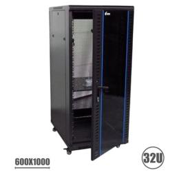 RACK 19 32U 600X1000 PERFORADO CROMAD