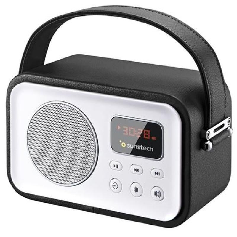 RADIO RETRO | FM | BLUETOOTH | RPBT450O NEGRO SUNSTECH