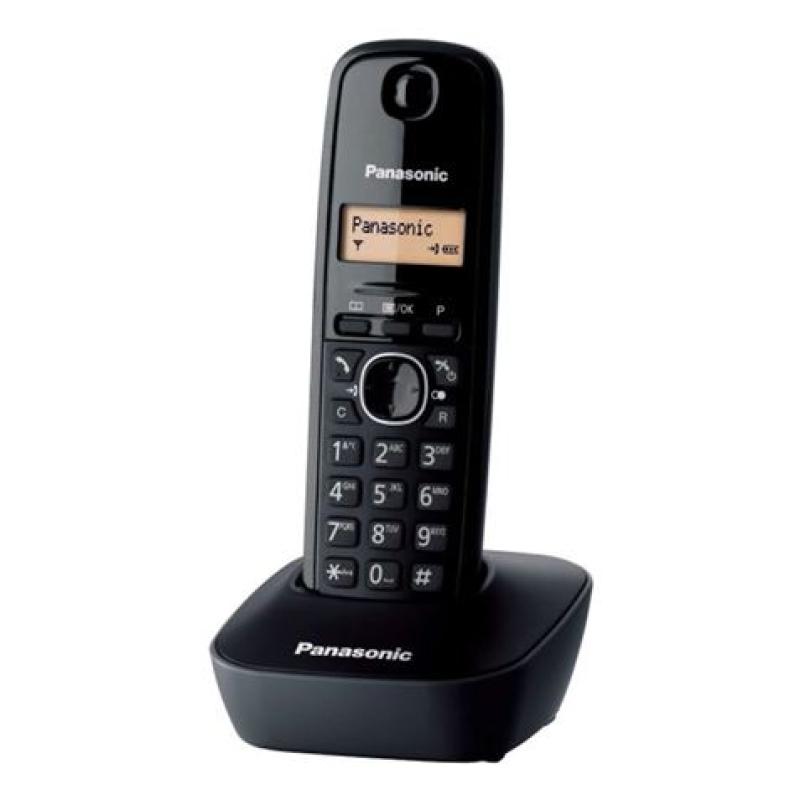 TELÉFONO INALÁMBRICO DECT PANASONIC KX-TG1611 SPH NEGRO