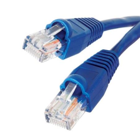 Cable Cromad de red UTP CAT 6 1M Azul 100% COBRE
