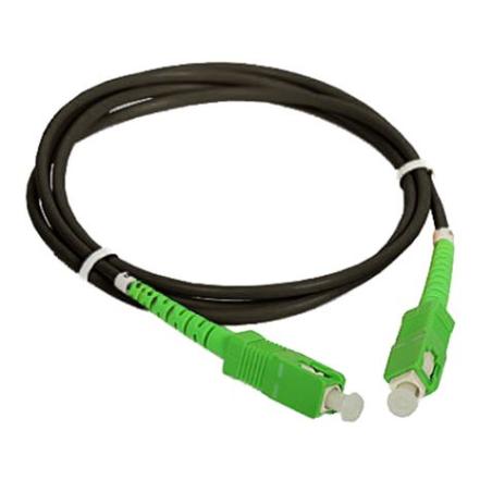 CABLE FIBRA OPTICA SC/APC-SC/APC MONOMODO 5 METROS CROMAD