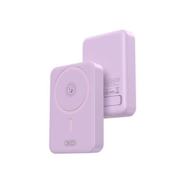 POWERBANK MAGNÉTICA PR231 10000MAH 15W | TIPO C | VIOLETA XO