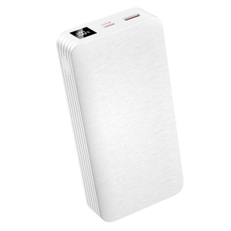 POWERBANK PR144 20000MAH | USB + TIPO C | BLANCA XO
