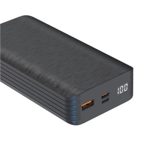 POWERBANK PR144 20000MAH | USB + TIPO C | NEGRA XO