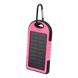 POWERBANK SOLAR 5000MAH ROSA SETTY