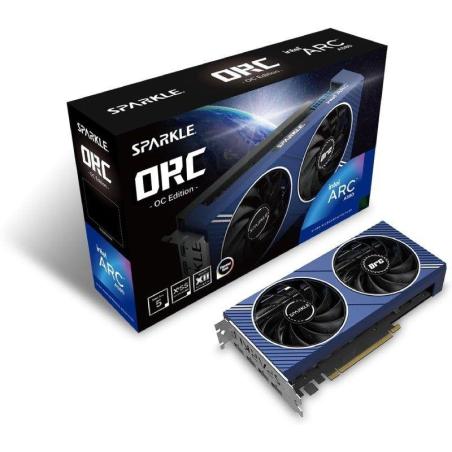 TARJETA DE VIDEO INTEL SPARKLE ARC A580 ORC OC EDITION 8GB GDRR6 PCIE 4.0