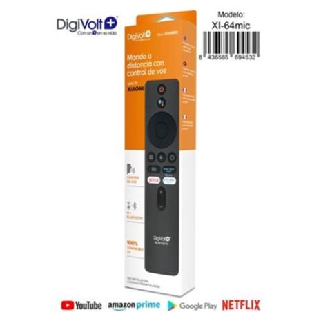 MANDO A DISTANCIA BLUETOOTH CON MICROFONO COMPATIBLE TV XIAOMI DIGIVOLT