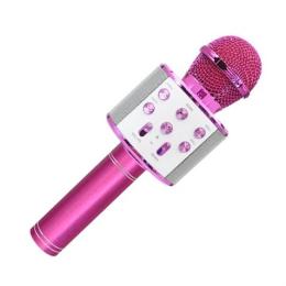 MICROFONO KARAOKE BLUETOOTH BMS-300 ROSA FOREVER