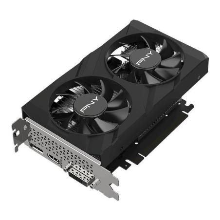 TARJETA DE VIDEO PNY GTX1650 4GB GDDR6 VERTO DUAL FAN DP + HDMI + DVI