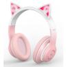AURICULARES DIADEMA BE38 BLUETOOTH CATS ROSA XO