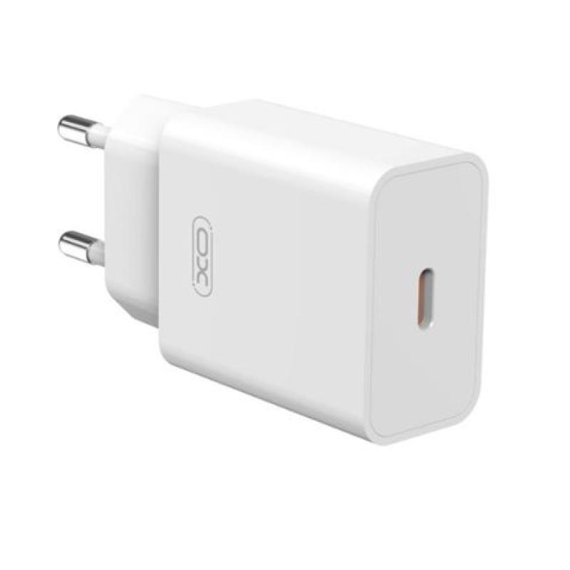 CARGADOR TIPOC 20W CARGA RAPIDA XOL126 + CABLE LIGTHNING XO