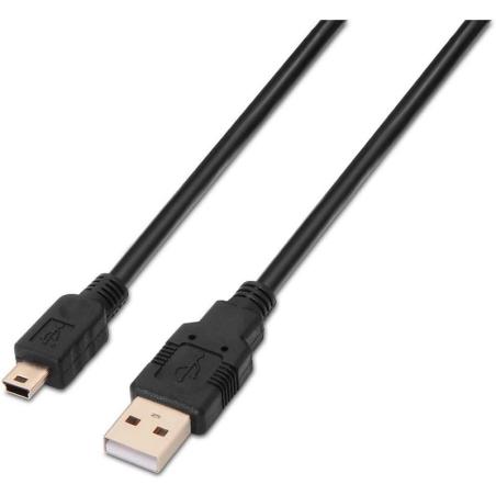 CABLE USB AM/MICRO B/M 1.8M AISENS BLACK