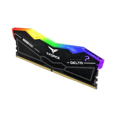 KIT MEMORIA RAM TEAMGROUP DELTA 32GB (2X16GB) DDR5 5600MHZ RGB CL36 BLACK