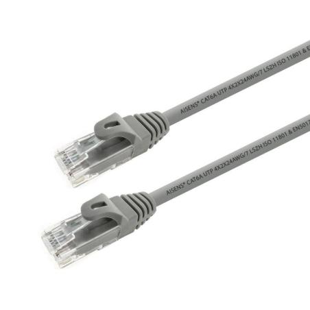 CABLE DE RED CAT6A UTP 10M AISENS GREY