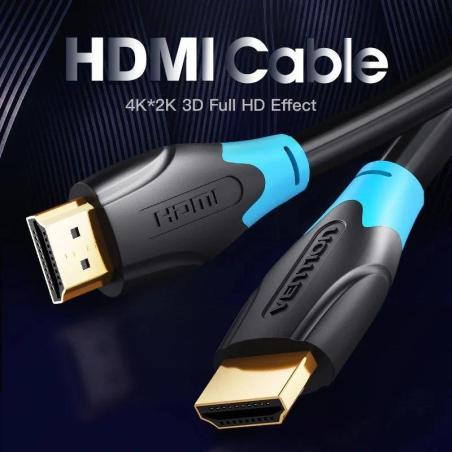 CABLE HDMI V2.0 AM-AM 1.5M VENTION BLACK