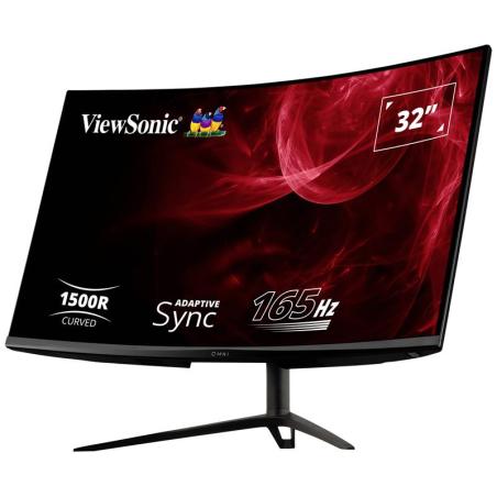 MONITOR GAMING VIEWSONIC 32? 165MHZ CURVO MULTIM ERGONOMICO HDMI DP 3YR GAR