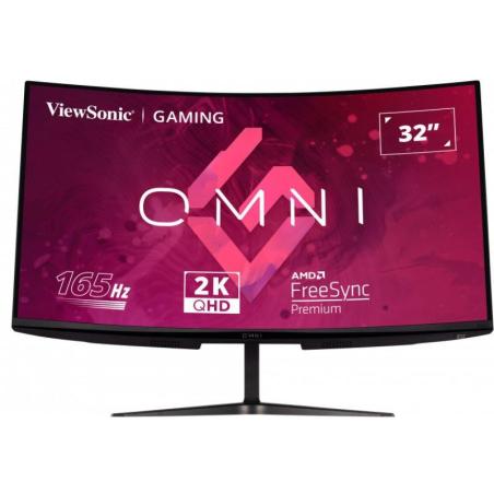 MONITOR GAMING VIEWSONIC 32? 165MHZ QHD CURVO MULTIM ERGO HDMI DP 3YR GAR