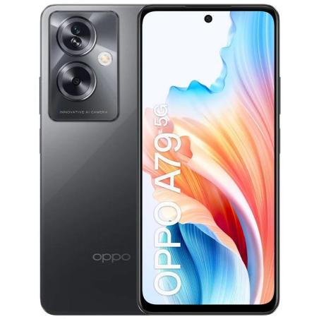 SMARTPHONE OPPO A79 6.72 FHD+ 8GB/256GB/NFC/50MPX/5G MYSTERY BLACK