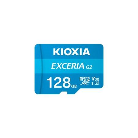 MEMORIA MICRO SD 128GB TOSHIBA KIOXIA EXCERIA G2 HC C10 + ADAPTADOR SD