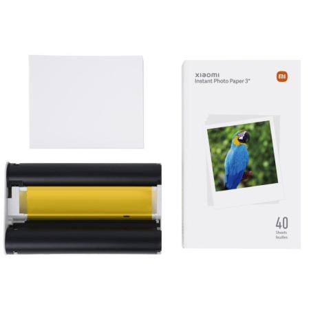 PAPEL FOTOGRAFICO XIAOMI INSTANT PHOTO PRINTER 1S 3 40 HOJAS