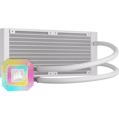 REFRIGERACION LIQUIDA CPU CORSAIR H100I RGB ELITE CAPELLIX XT 240MM WHITE