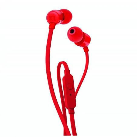 AURICULARES + MICROFONO JBL TUNE 110 IN EAR AUX RED