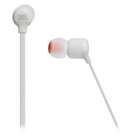 AURICULARES + MICROFONO JBL TUNE 110 IN EAR AUX WHITE