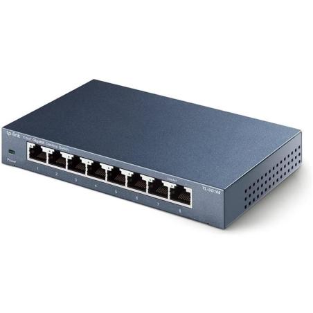 SWITCH TP-LINK TL-SG108 10/100/1000 8 PUERTOS