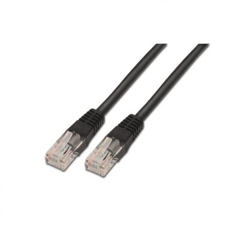 CABLE DE RED CAT.5E UTP 1M AISENS BLACK