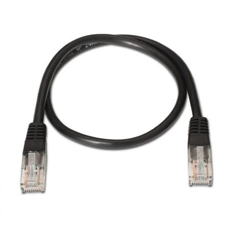 CABLE DE RED CAT.5E UTP 1M AISENS BLACK