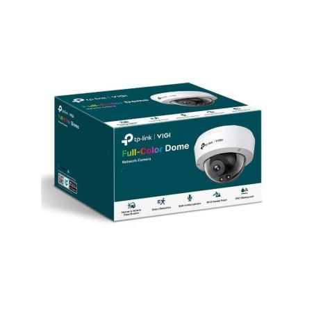 CAMARA IP TP-LINK VIGI DOME EXTERIOR/INTERIOR 4MP 4MM IR 30M IP67 POE/CC