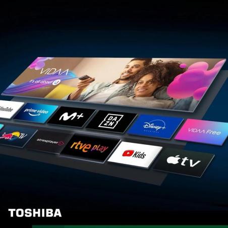 TELEVISOR LED TOSHIBA 65 4K UHD USB SMART TV VIDAA HOTEL WIFI