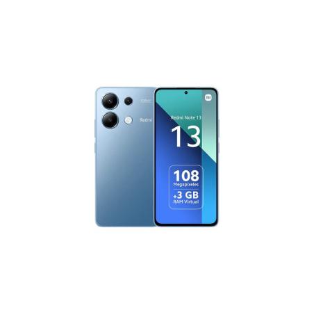 SMARTPHONE XIAOMI REDMI NOTE 13 6.67 FHD+ 6GB/128GB/108MP/NFC/4G ICE BLUE