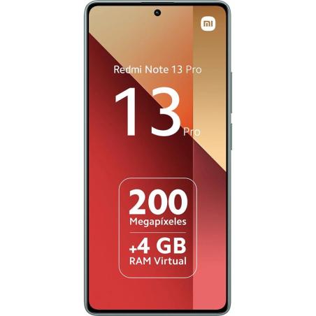 SMARTPHONE XIAOMI REDMI NOTE 13 PRO 6.67 FHD+ 8GB/256GB/200MP/NFC/4G GREEN