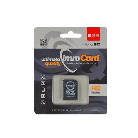 MEMORIA MICRO SD IMRO 8GB CLASE 4