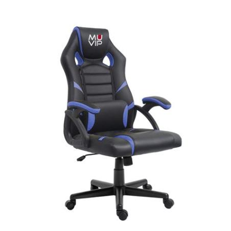 SILLA GAMING GM1000 NEGRO/AZUL MUVIP