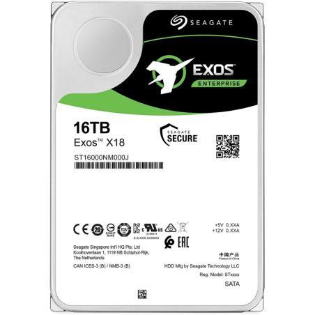 Seagate exos xt18  st16000nm000j 16tb 3.5"