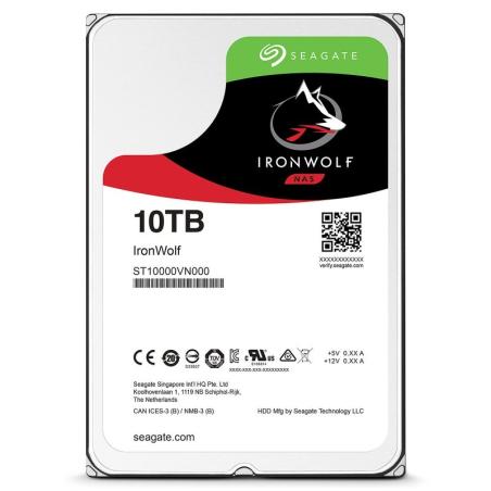 Seagate ironwolf nas st10000vn000 10tb 3.5" sata3