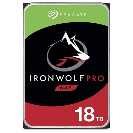 Seagate ironwolf pro nas st18000nt001 18tb 3.5"